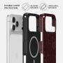 Burga Tough maska s uzorkom i MagSafe za iPhone 17 Pro Max / 18 Pro Max - Capulet