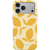 Burga Tough maska s uzorkom i MagSafe za iPhone 17 Pro Max / 18 Pro Max - Lemon Tart