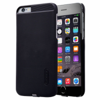 NILLKIN 2v1 magična maska/ Qi poklopac za bežično punjenje Apple iPhone 6 Plus / 6S Plus - dizajn protiv klizanja - crna