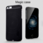 NILLKIN 2v1 magična maska/ Qi poklopac za bežično punjenje Apple iPhone 6 / 6S - dizajn protiv klizanja - crna