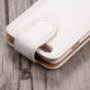 Elegantna flip futrola za Apple iPhone 6S / 6 - Bijelo-smeđe