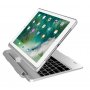 Odvojiva torbica s tipkovnicom za iPad 9,7" (2017/2018) / Pro 9,7" / Air 1 / 2 - srebrna