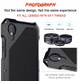 Viking ekstra izdržljiva futrola s 3 izmjenjive leće za iPhone X / XS - crna