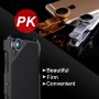 Viking ekstra izdržljiva futrola s 3 izmjenjive leće za iPhone X / XS - crna
